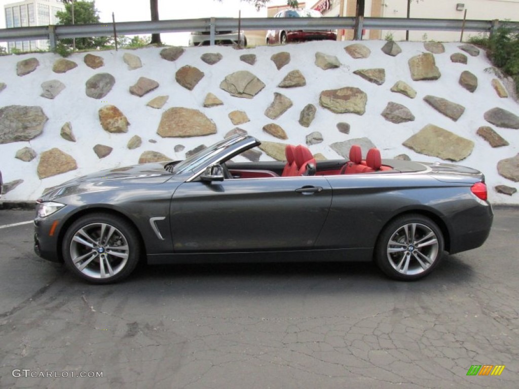 Mineral Grey Metallic 2015 BMW 4 Series 428i xDrive Convertible Exterior Photo #96341207