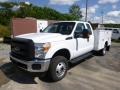 Oxford White - F350 Super Duty XL Super Cab 4x4 Utility Photo No. 4
