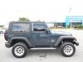 2007 Steel Blue Metallic Jeep Wrangler X 4x4  photo #10