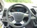 Pewter 2015 Ford Transit Van 250 MR Long Steering Wheel