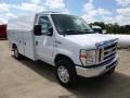 2014 Oxford White Ford E-Series Van E350 Cutaway Commercial  photo #2