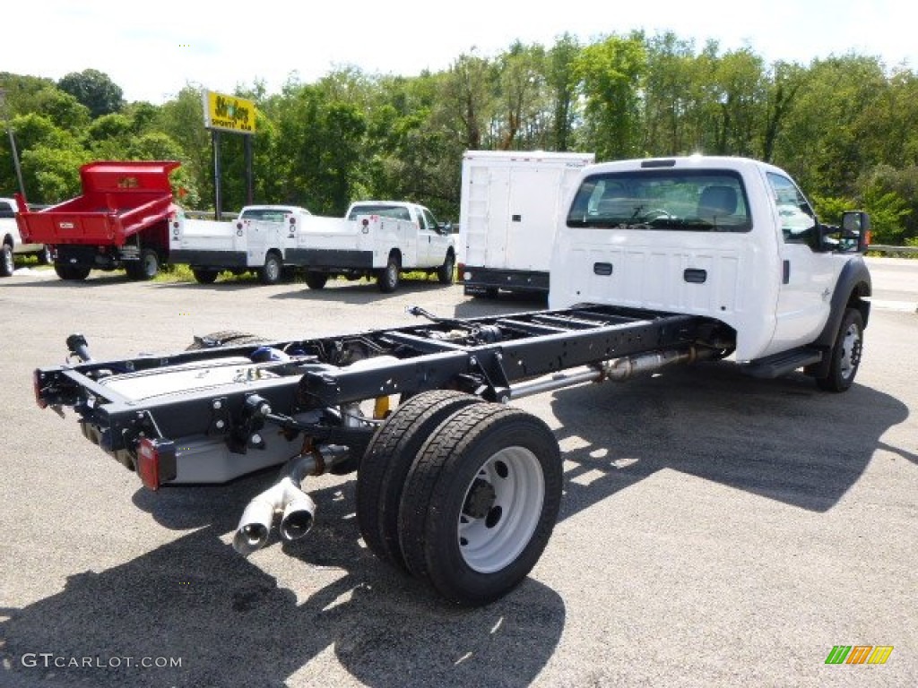 Oxford White 2015 Ford F450 Super Duty XL Regular Cab Chassis Exterior Photo #96343571