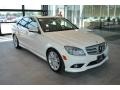 Arctic White 2009 Mercedes-Benz C 300 4Matic