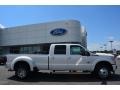 2015 White Platinum Ford F350 Super Duty Platinum Crew Cab 4x4 DRW  photo #2