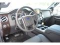 Platinum Black 2015 Ford F350 Super Duty Platinum Crew Cab 4x4 DRW Interior Color