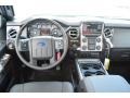 2015 Ford F350 Super Duty Platinum Black Interior Dashboard Photo