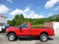 Vermillion Red 2015 Ford F350 Super Duty XL Regular Cab 4x4 Exterior