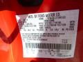 F1: Vermillion Red 2015 Ford F350 Super Duty XL Regular Cab 4x4 Color Code