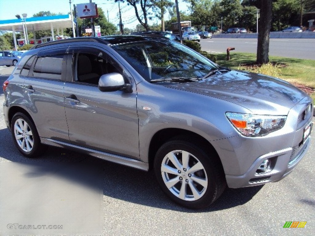 2012 Outlander Sport SE 4WD - Mercury Gray Pearl / Black photo #1