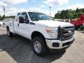 Oxford White - F350 Super Duty XL Super Cab 4x4 Utility Photo No. 2