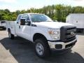 Oxford White - F350 Super Duty XL Super Cab 4x4 Utility Photo No. 2