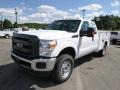 Oxford White - F350 Super Duty XL Super Cab 4x4 Utility Photo No. 4