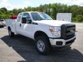 Oxford White - F350 Super Duty XL Super Cab 4x4 Utility Photo No. 2