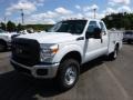 Oxford White - F350 Super Duty XL Super Cab 4x4 Utility Photo No. 4