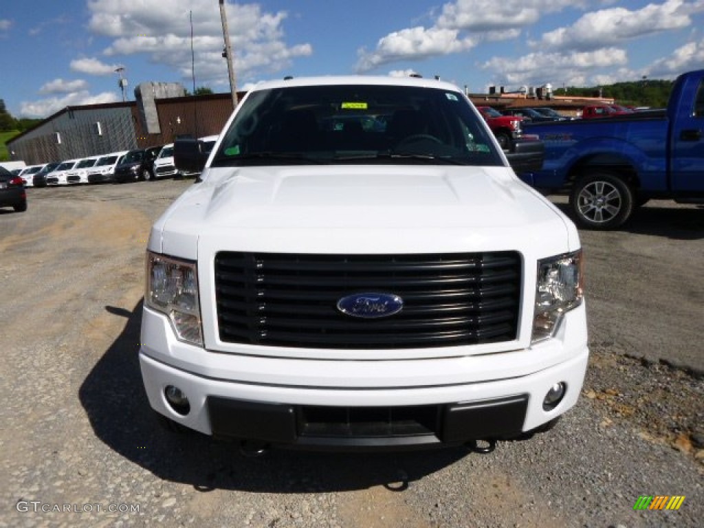 2014 F150 STX SuperCrew 4x4 - Oxford White / Black photo #3