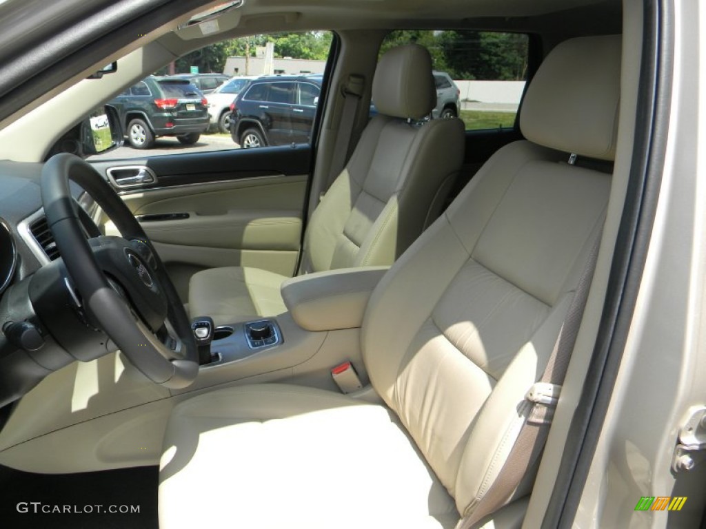 2014 Grand Cherokee Limited 4x4 - Cashmere Pearl / New Zealand Black/Light Frost photo #14