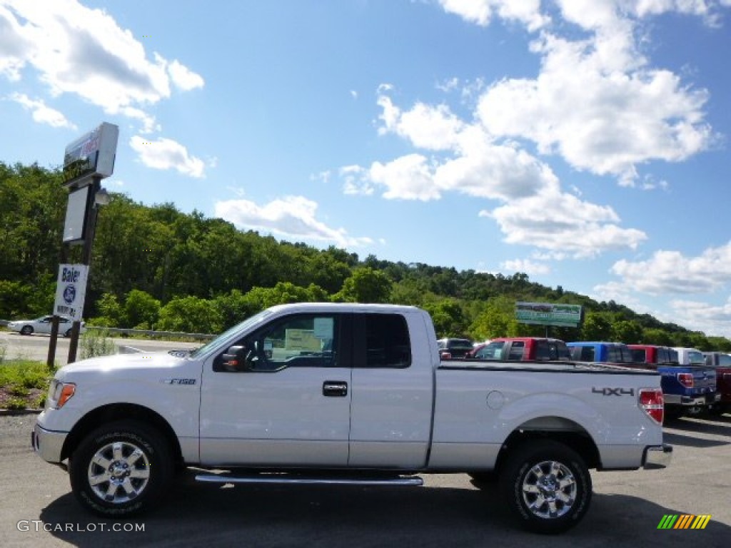 2014 F150 XL Regular Cab - Oxford White / Steel Grey photo #5