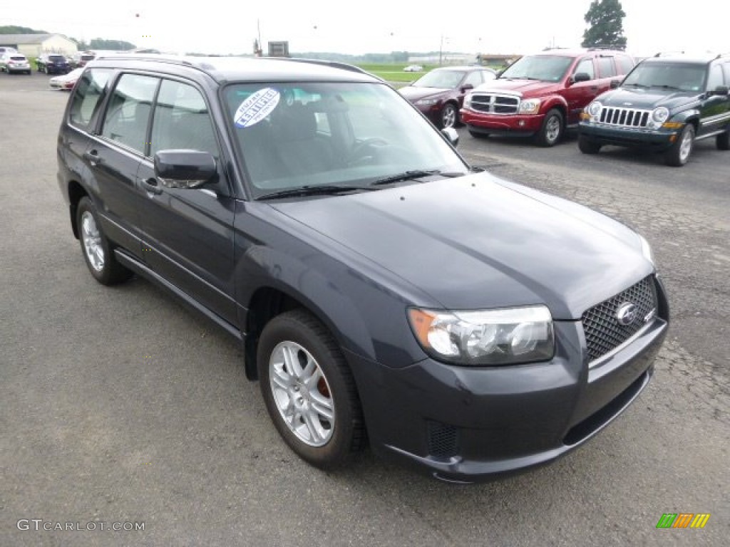 Dark Gray Metallic 2008 Subaru Forester 2.5 X Sports Exterior Photo #96350221