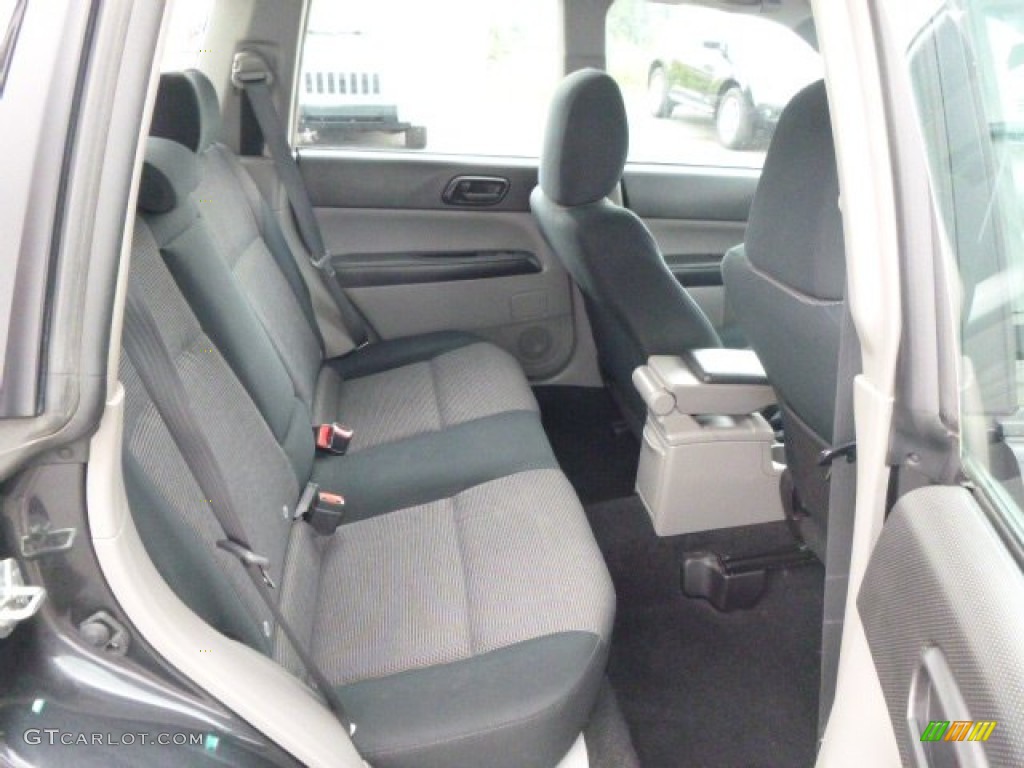 2008 Subaru Forester 2.5 X Sports Rear Seat Photo #96350442
