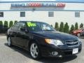 Obsidian Black Pearl 2008 Subaru Legacy 2.5i Limited Sedan