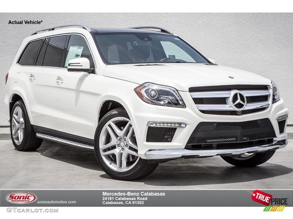 2014 GL 550 4Matic - Diamond White Metallic / Black photo #1