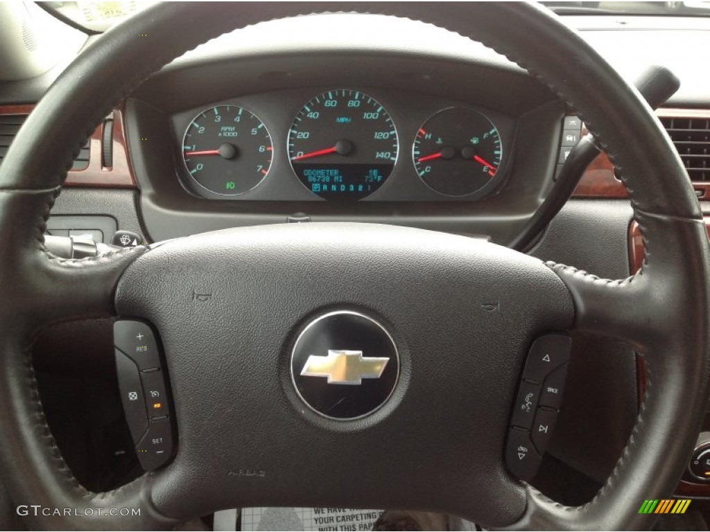 2010 Chevrolet Impala LT Neutral Steering Wheel Photo #96352501