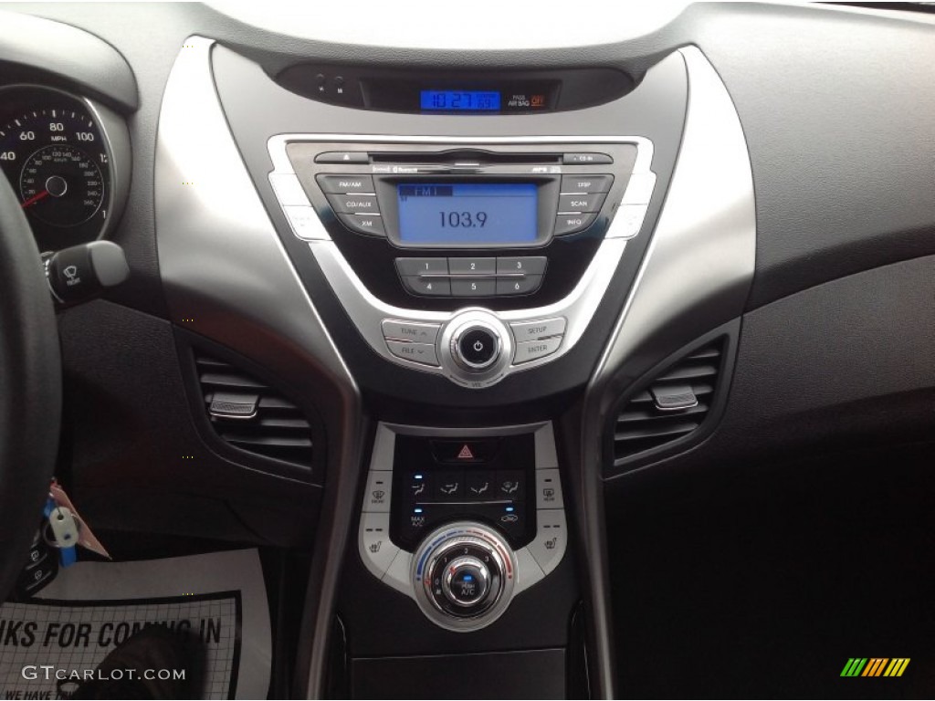 2012 Elantra Limited - Desert Bronze / Black photo #7