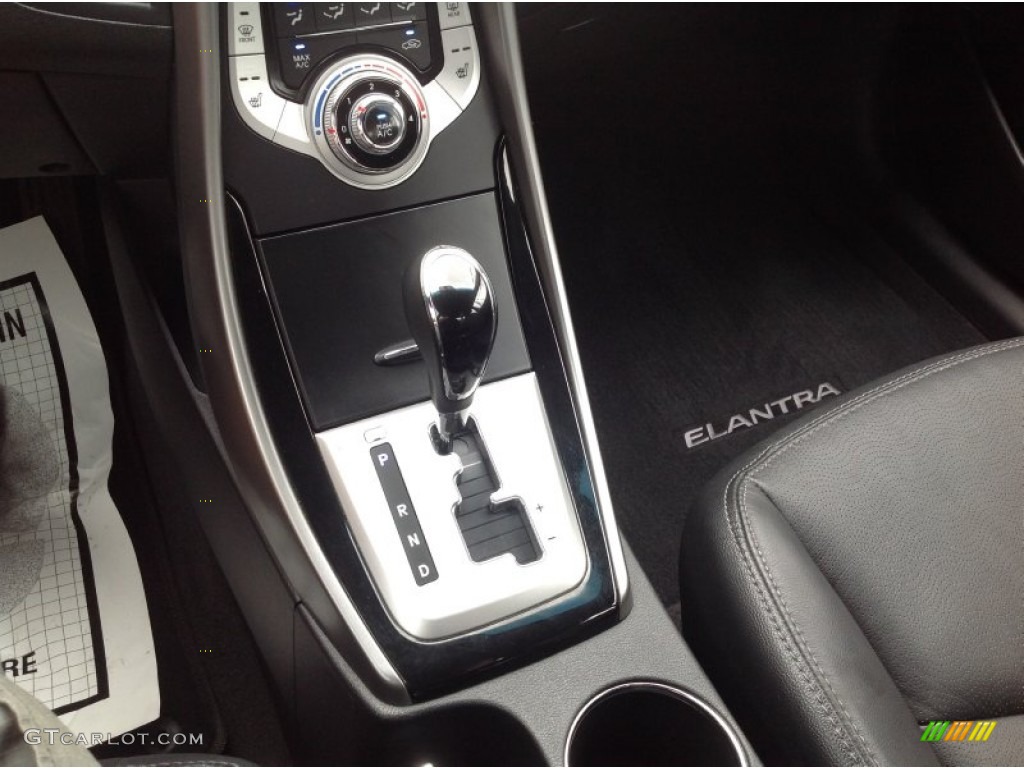 2012 Elantra Limited - Desert Bronze / Black photo #8