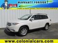 Blizzard White Pearl 2012 Toyota Highlander V6 4WD