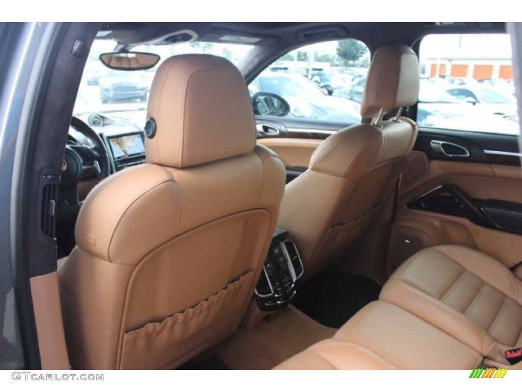 2013 Porsche Cayenne Turbo Rear Seat Photo #96357710