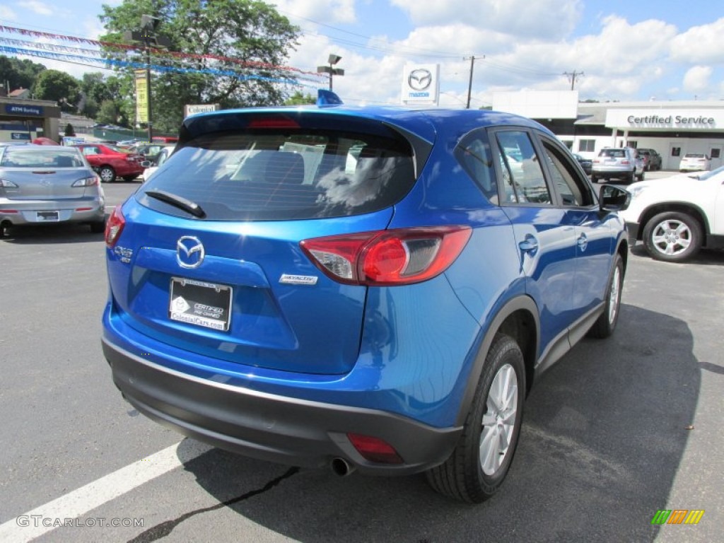 2013 CX-5 Sport AWD - Sky Blue Mica / Black photo #7