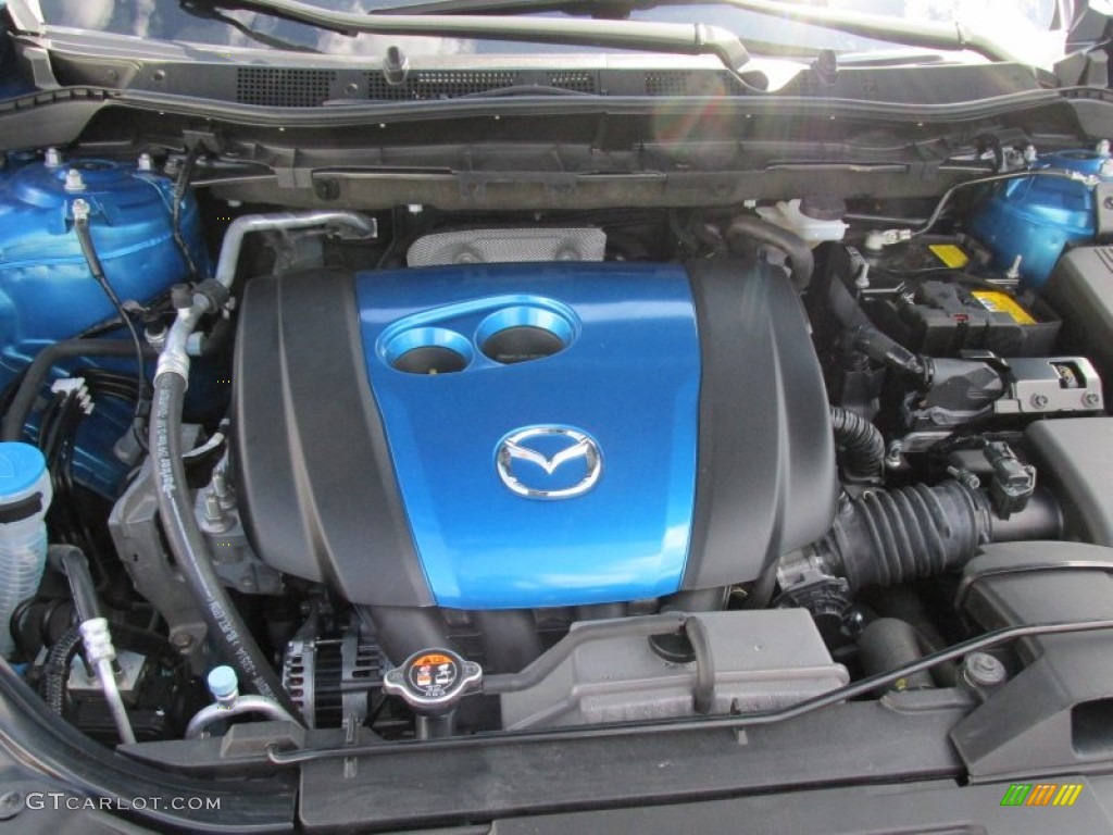 2013 Mazda CX-5 Sport AWD 2.0 Liter DI SKYACTIV-G DOHC 16-Valve VVT 4 Cylinder Engine Photo #96357980