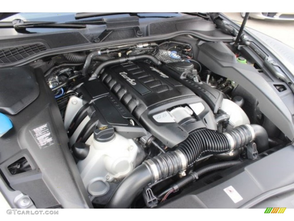 2013 Porsche Cayenne Turbo 4.8 Liter Twin-Turbocharged DFI DOHC 32-Valve VarioCam Plus V8 Engine Photo #96358004