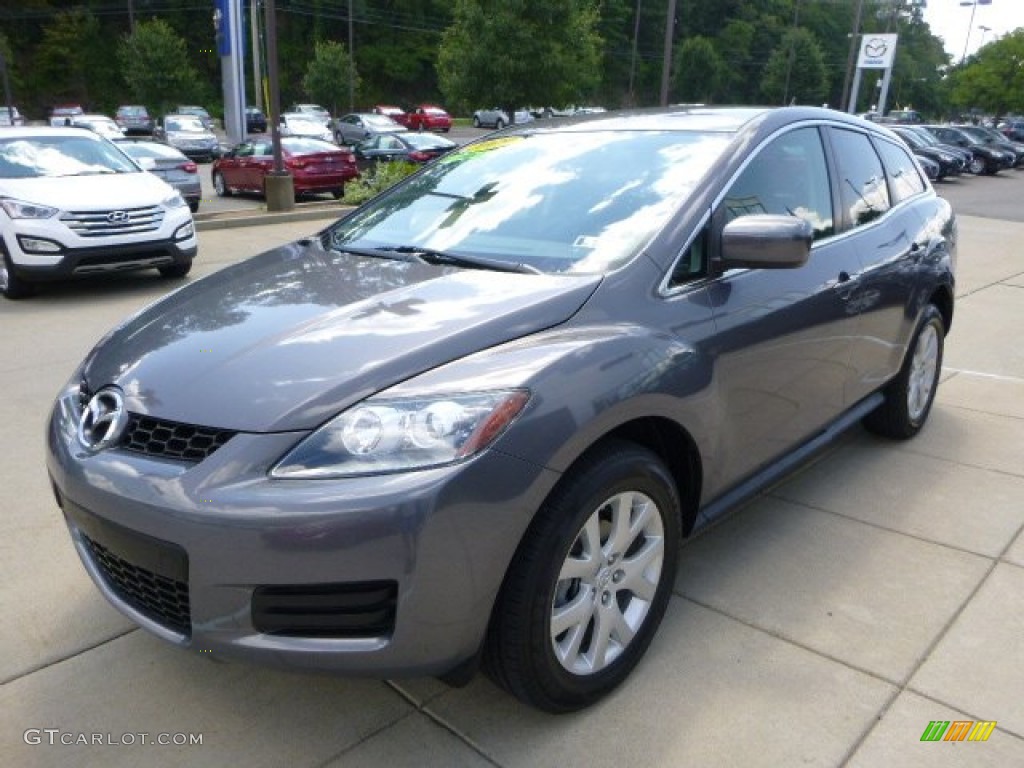 Galaxy Gray Mica 2009 Mazda CX-7 Sport AWD Exterior Photo #96358123