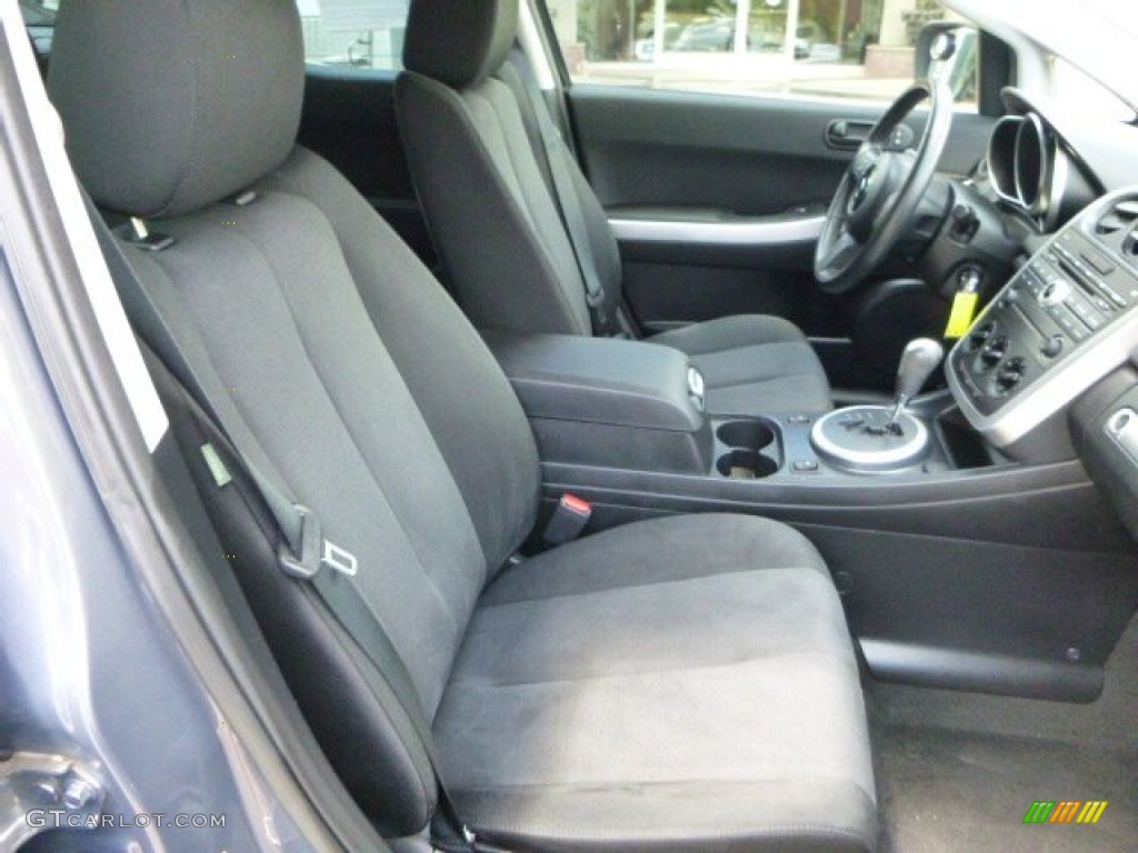 2009 CX-7 Sport AWD - Galaxy Gray Mica / Black photo #9