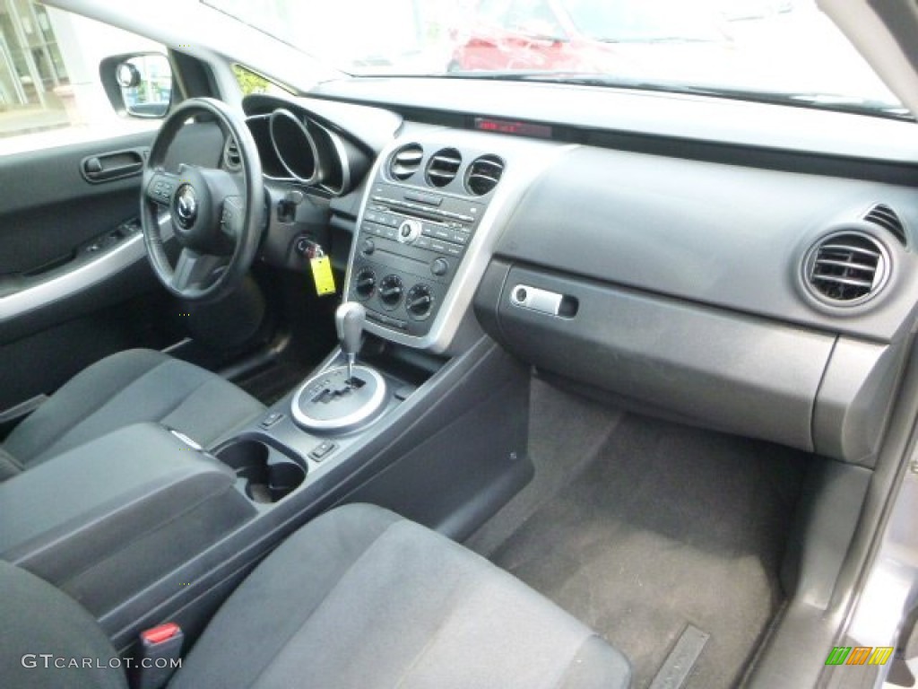 Black Interior 2009 Mazda CX-7 Sport AWD Photo #96358220