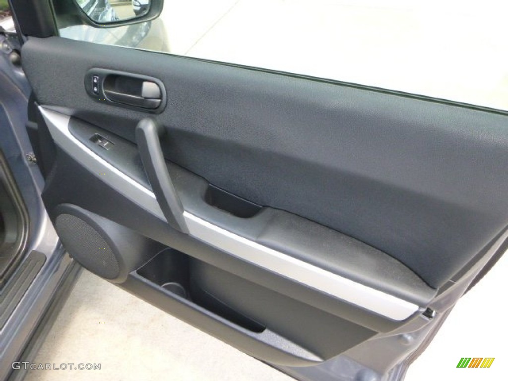 2009 CX-7 Sport AWD - Galaxy Gray Mica / Black photo #11