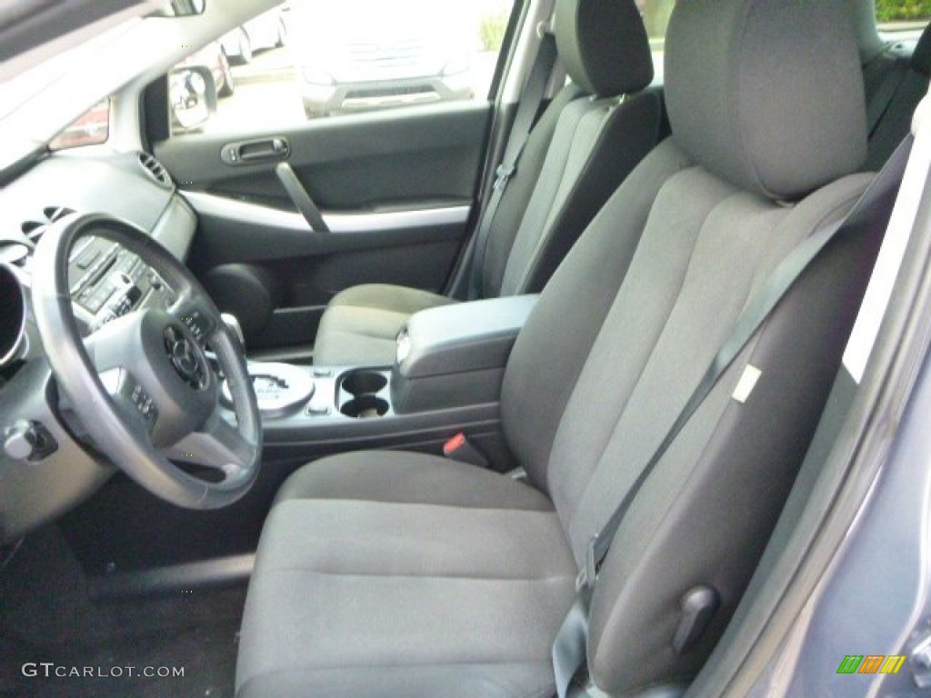2009 CX-7 Sport AWD - Galaxy Gray Mica / Black photo #14