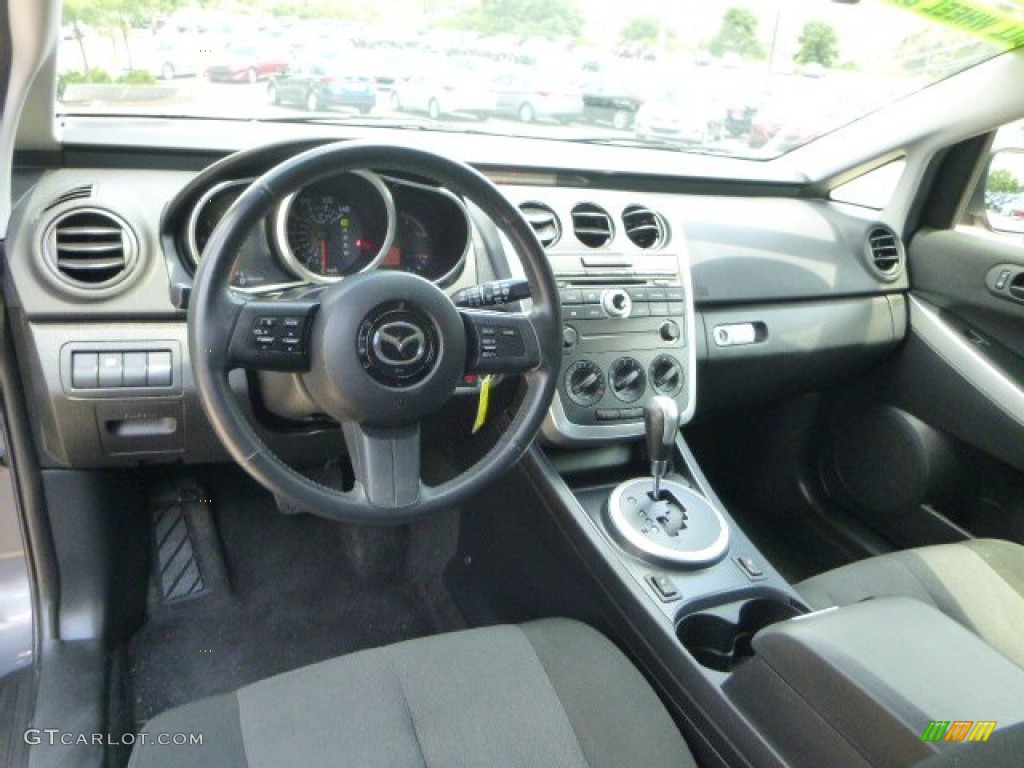 2009 CX-7 Sport AWD - Galaxy Gray Mica / Black photo #16