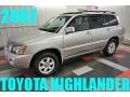 2002 Millennium Silver Metallic Toyota Highlander V6 4WD  photo #1