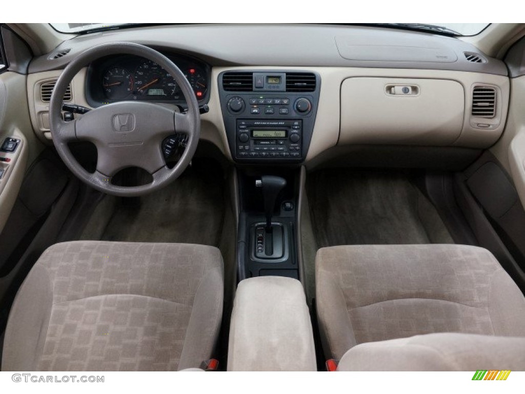 2001 Honda Accord EX Sedan Ivory Dashboard Photo #96361462