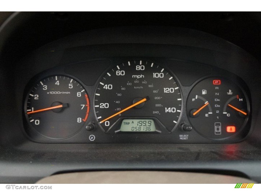 2001 Honda Accord EX Sedan Gauges Photos