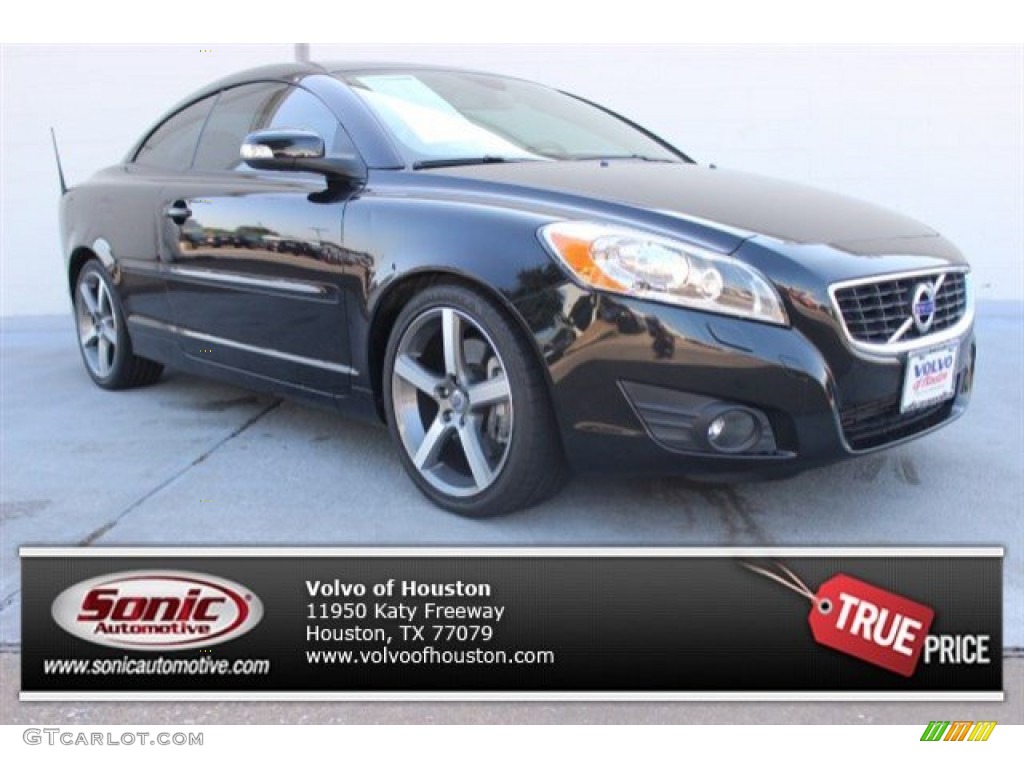 2011 C70 T5 - Black / Soverign Hide Calcite Leather/Off Black photo #1