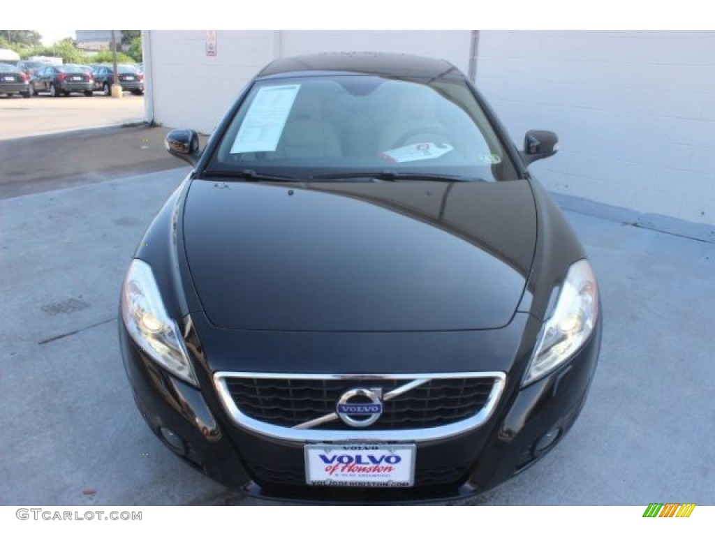 2011 C70 T5 - Black / Soverign Hide Calcite Leather/Off Black photo #2