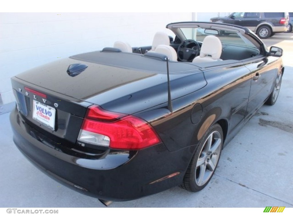 2011 C70 T5 - Black / Soverign Hide Calcite Leather/Off Black photo #6