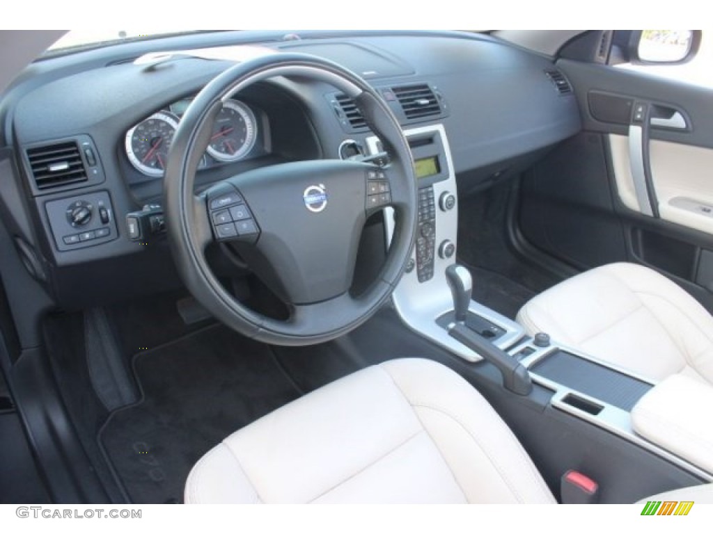 2011 C70 T5 - Black / Soverign Hide Calcite Leather/Off Black photo #13