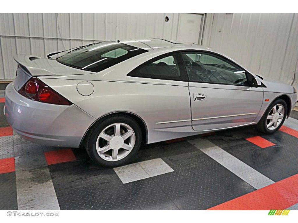 2000 Cougar V6 - Silver Frost Metallic / Graystone photo #5