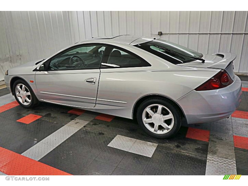 2000 Cougar V6 - Silver Frost Metallic / Graystone photo #7