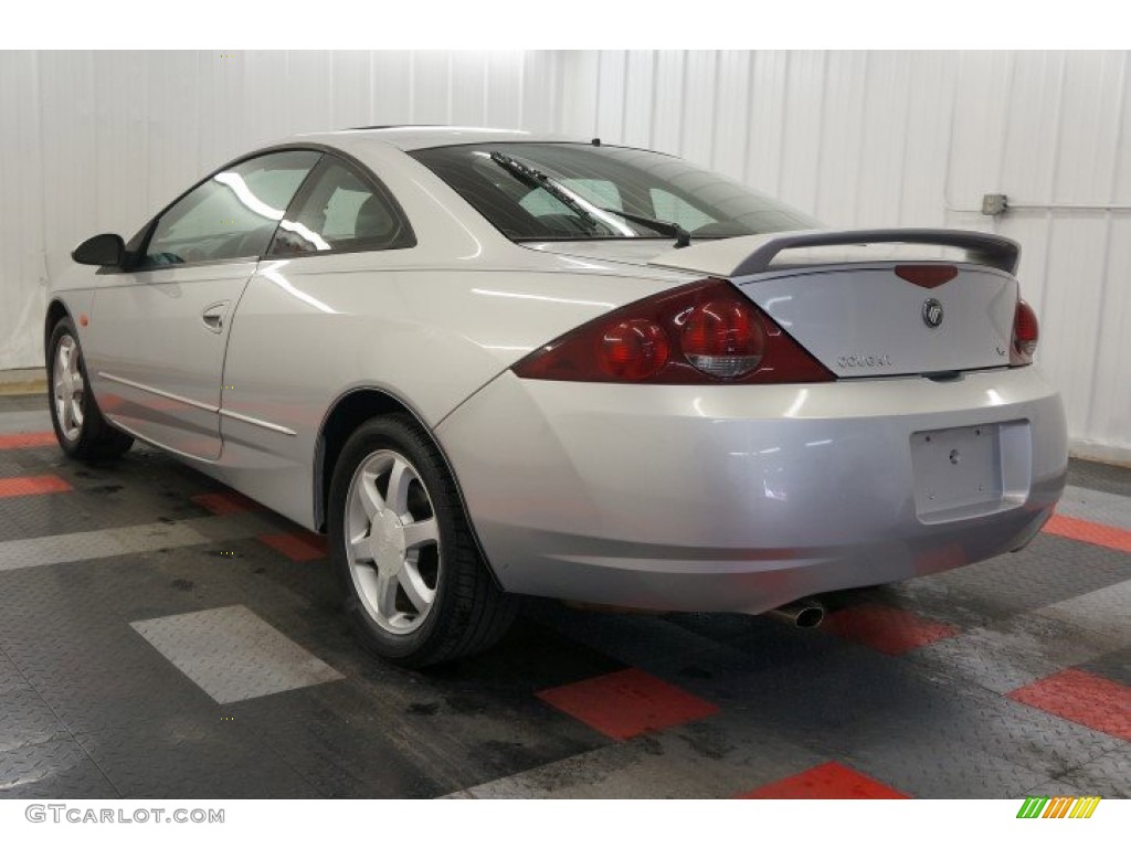 2000 Cougar V6 - Silver Frost Metallic / Graystone photo #18