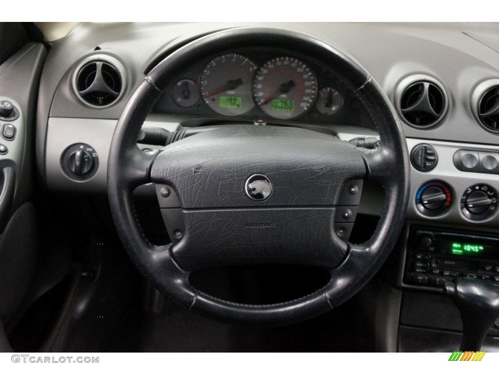 2000 Cougar V6 - Silver Frost Metallic / Graystone photo #28